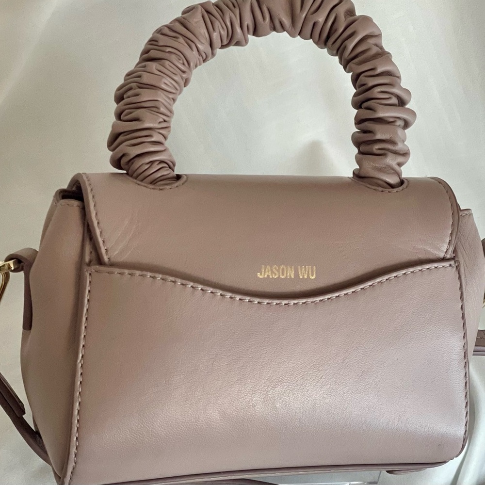 Jason Wu Rommy Leather  scrunchie bag - Picture 6 of 7